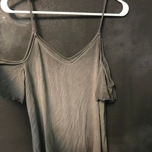 NWOT AEO cold shoulder top